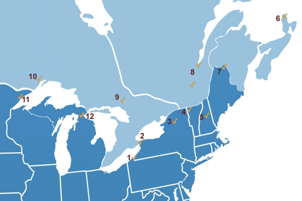 Cabot Train Map