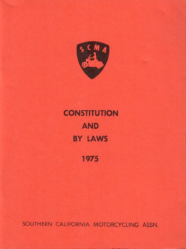 Bylaws Booklet 1975